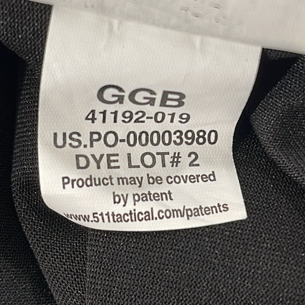 5.11 TACTICAL HELIOS SHORT SLEEVE POLO BLACK SIZE MEDIUM - Picture 9 of 11